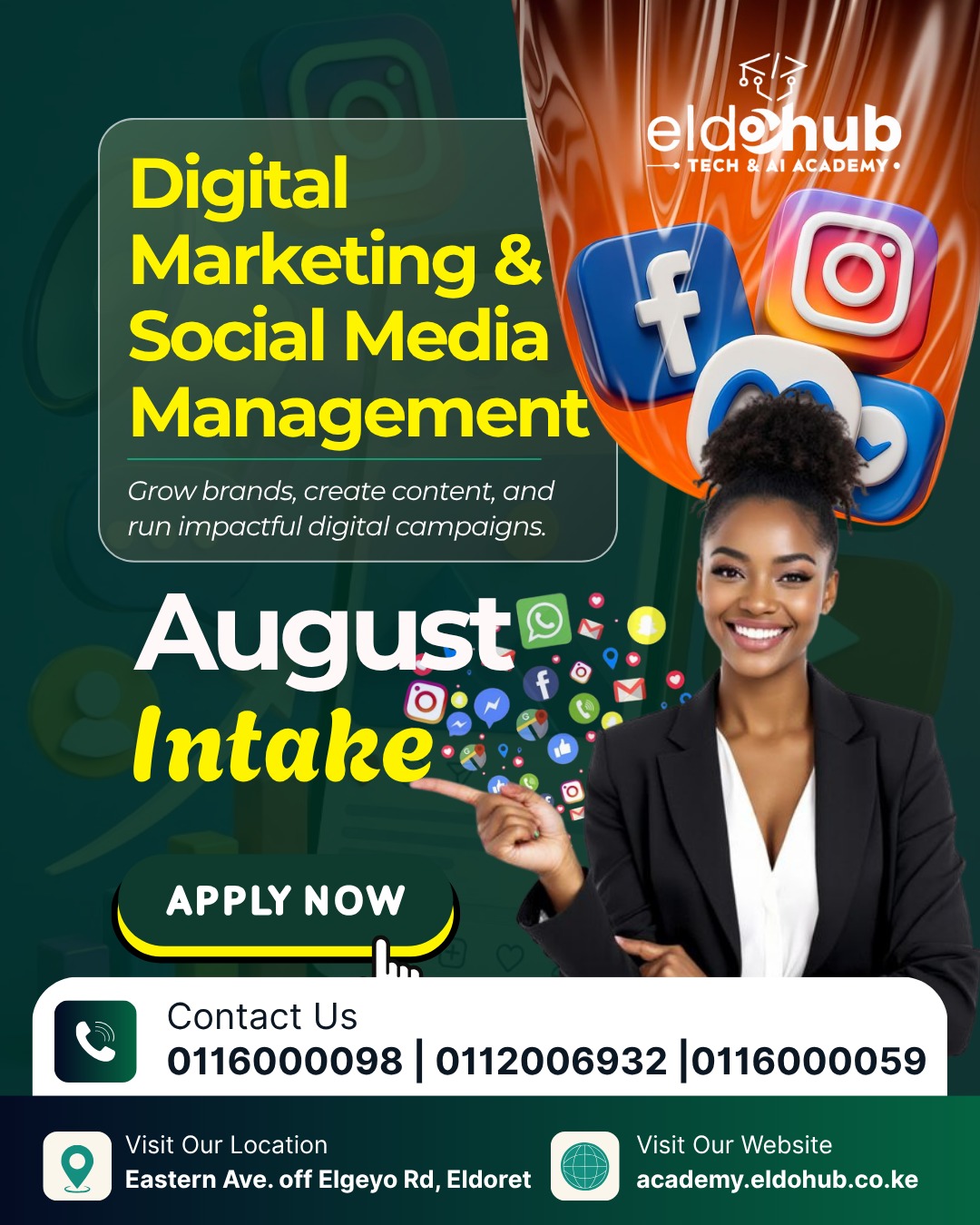 Digital Marketing and Social media management