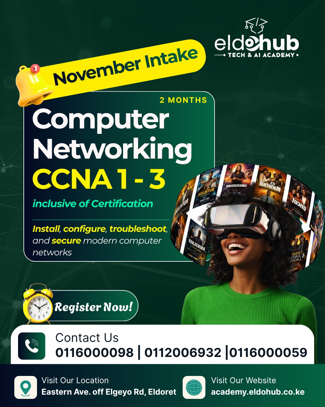 Computer Networking (Cisco CCNA 1–3)